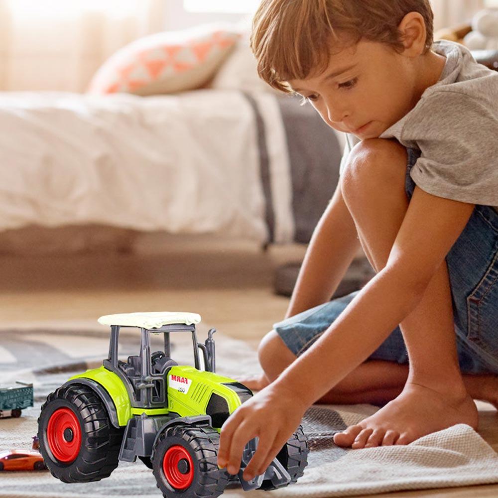 1/64 Metal Alloy Farm Cart Utility Vehicle Model Car Toy, Christmas Gift for Boys Girls