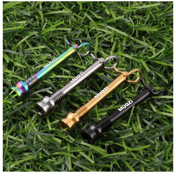 MUQZI 2pcs Titanium Bolts Bicycle Disc Brakes Caliper Lightweight Mounting Screws Road MTB Disc Brake Pad Bolts with Fixing Clip