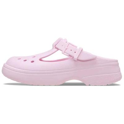 Bequeme und vielseitige tägliche Lochschuhe für Damen und Herren in Pink