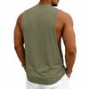 Maieu Relaxat Fără Mâneci pentru Bărbați, Casual Larg, Tricou pentru Mușchi pentru Antrenament Fitness, Baschet, Sporturi, Sală de Sport, Antrenament