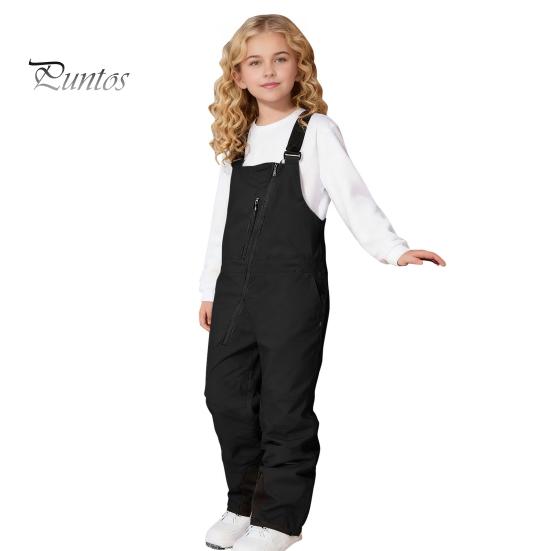 Snowboarding Pants Children Kids Insulated Snow Bib Overalls Waterproof Winter Warm Bibs Snowboard Ski Windproof Snowsuit for Boys Girls