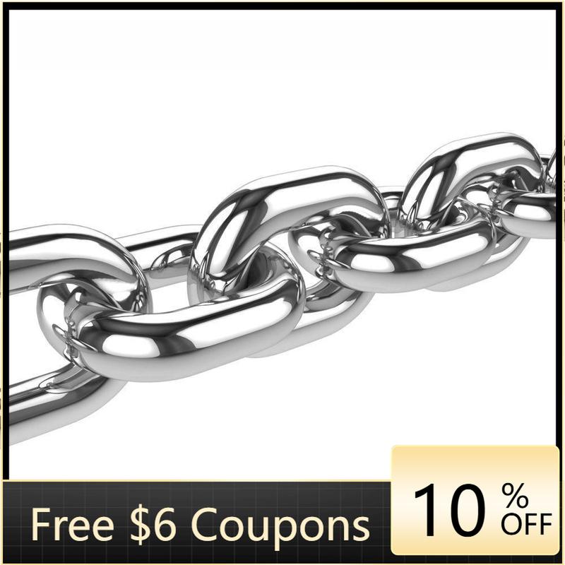 BBWSTWholesale Custom Lifting Welded Short Chain Anchor Chain 316 DIN766 Stainless Steel Anchor Chain