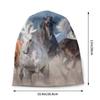 Wptunnel Horse Bonnet Hat Hip Hop Street Skullies Beanies Hats Galloping Horse Unisex Women Knitted Hat Spring Thermal Elastic Caps