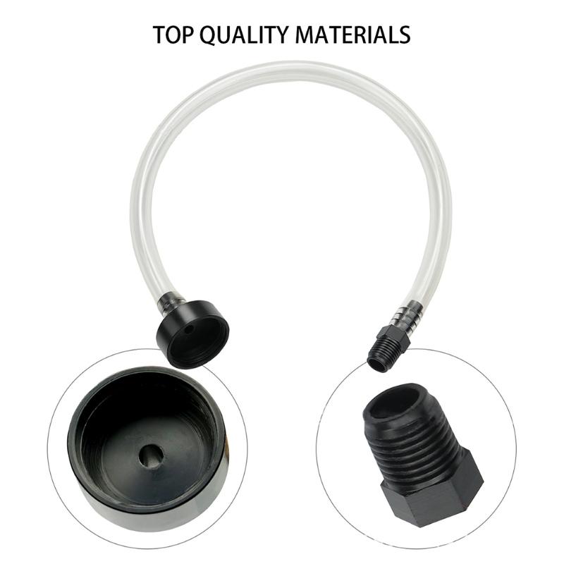 2Pcs/Set Boat Bleed Kit Filler Kit for Refilling Boat's Steering System Fluid