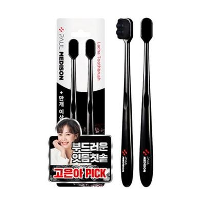 Paul Medison Black Lacha Toothbrush 2ea*1Pc/3Pcs/5Pcs
