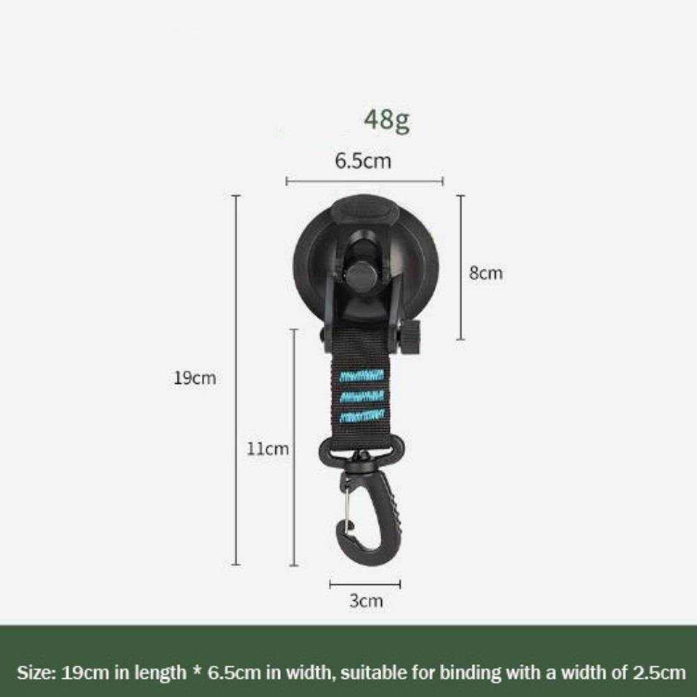 Black Awning Anchors Plastic Outdoor Camping Hooks New Tent Suckers Anchor