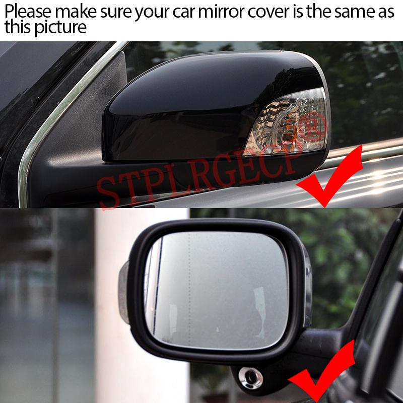 Stplrgecp Passenger Driver Side Left or Right Door Side Heated Wing Mirror Glass Lens for Volvo V70 XC70 07-10 XC90 07-14