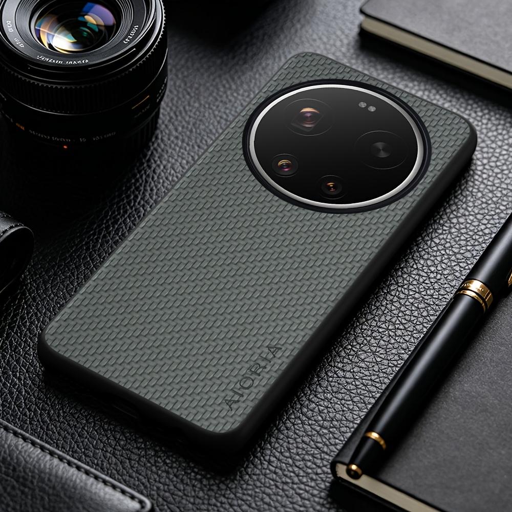 Phone Case: New Stylish Business Casual Phone Case for Xiaomi 17T Pro 17 Pro Max Ultra Faux Carbon Fiber Synthetic Leather Phone Cover