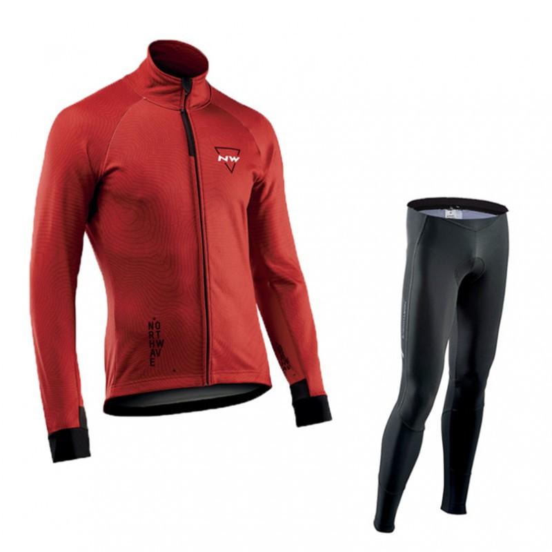 Outdoor Cycling Clothes Bicycle Long-sleeved Suit Men Women Mountain Bike Road Equipment