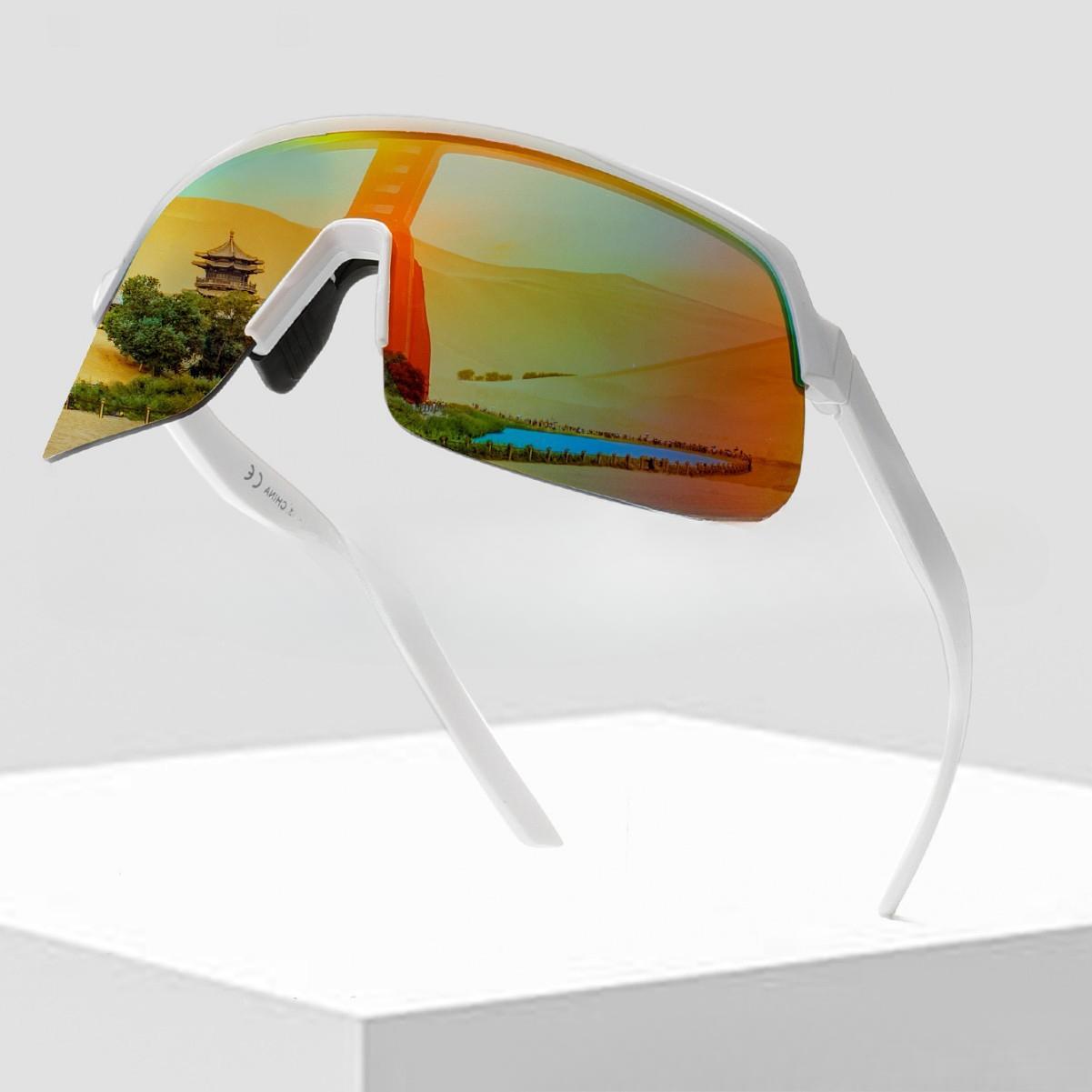 

Outdoor sports cycling colorful sunglasses черный серый