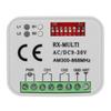 Multi-Frequency Receiver 300-868MHz for Rolling Code & Fixed Code Remote Controls, Europe To North America
