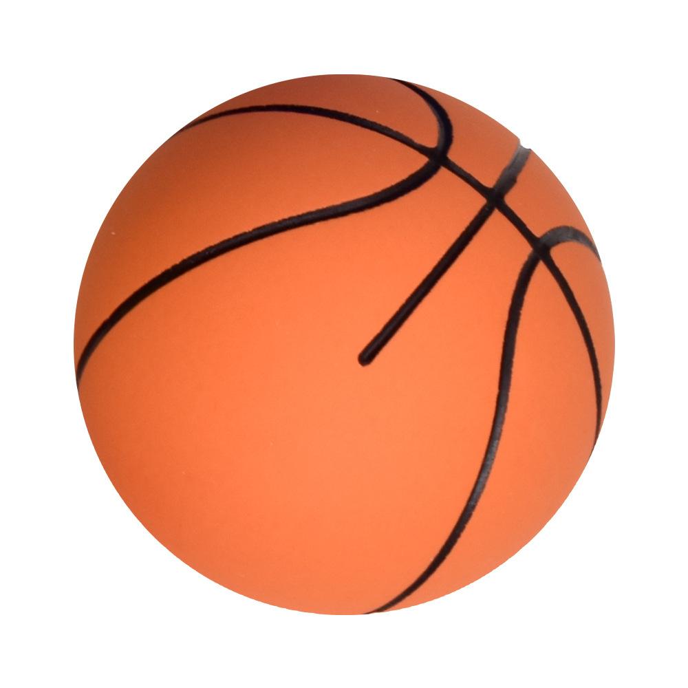 6Cm  High Elastic Mini Rubber Small Basketball Hollow Bouncy Ball Stress Ball Kids Toy Party Game Kids Ball Outdoor Sports Beach