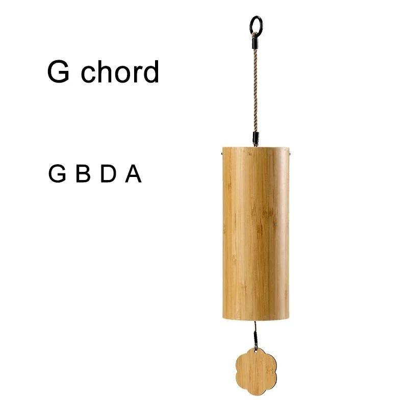 Bambusová zvonkohra Zvonkohra Zvuky Řemeslo Venkovní Zahrada Terasa 8 Tyčí Tóny Zenová Meditace Profesionální C G Am Dm Akord