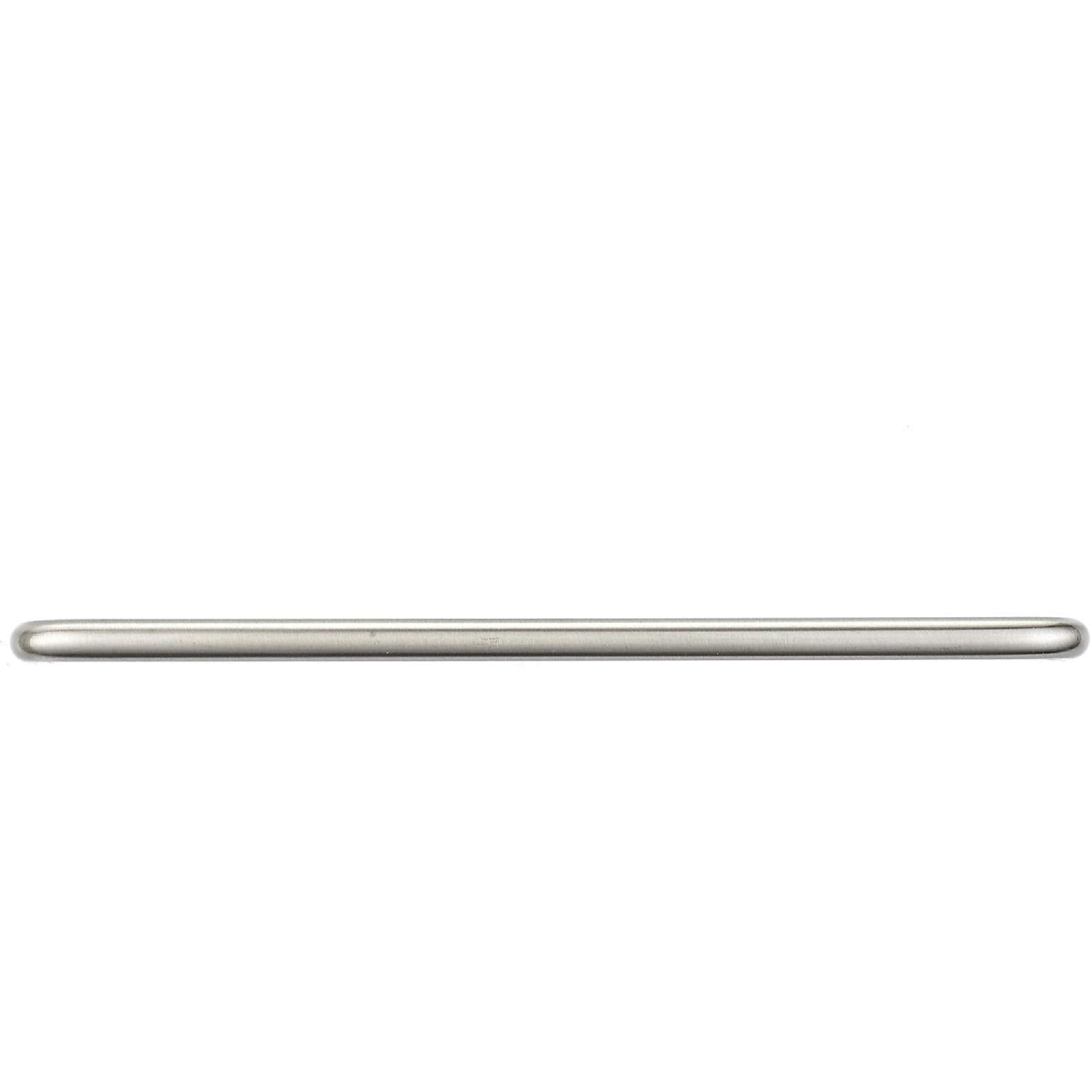 Richelieu Hardware BP2288192195 Коллекция Castleton 7 9/16 дюйма (192 мм) Современная ручка-скоба из матового никеля для шкафа и ящика, с межосевым расстоянием, для