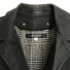 GLR UNITED ARROWS Balmacaan Coat with Liner Men S Black Outer cBH674