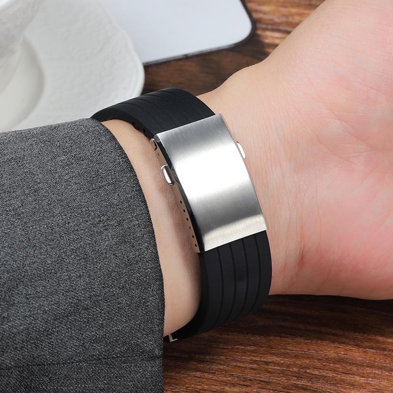 For Casio Gst-b100 Watch Strap Silicone Men GST-W300 210 400G S130 S310 S330 B100 Band Metal Adapter Modified Rubber Watchband