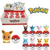 Pokemon Anime Blind Box Poke Ball Action Figures Sylveston Umbreon Vaporeon Mini Dolls Funism Genuine Model Ornament Toys Gift