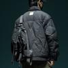Mens Lightweight Down Jacket With Textured Finish Loose Fit Shirt Collar 90% White Duck Winter Outerwear