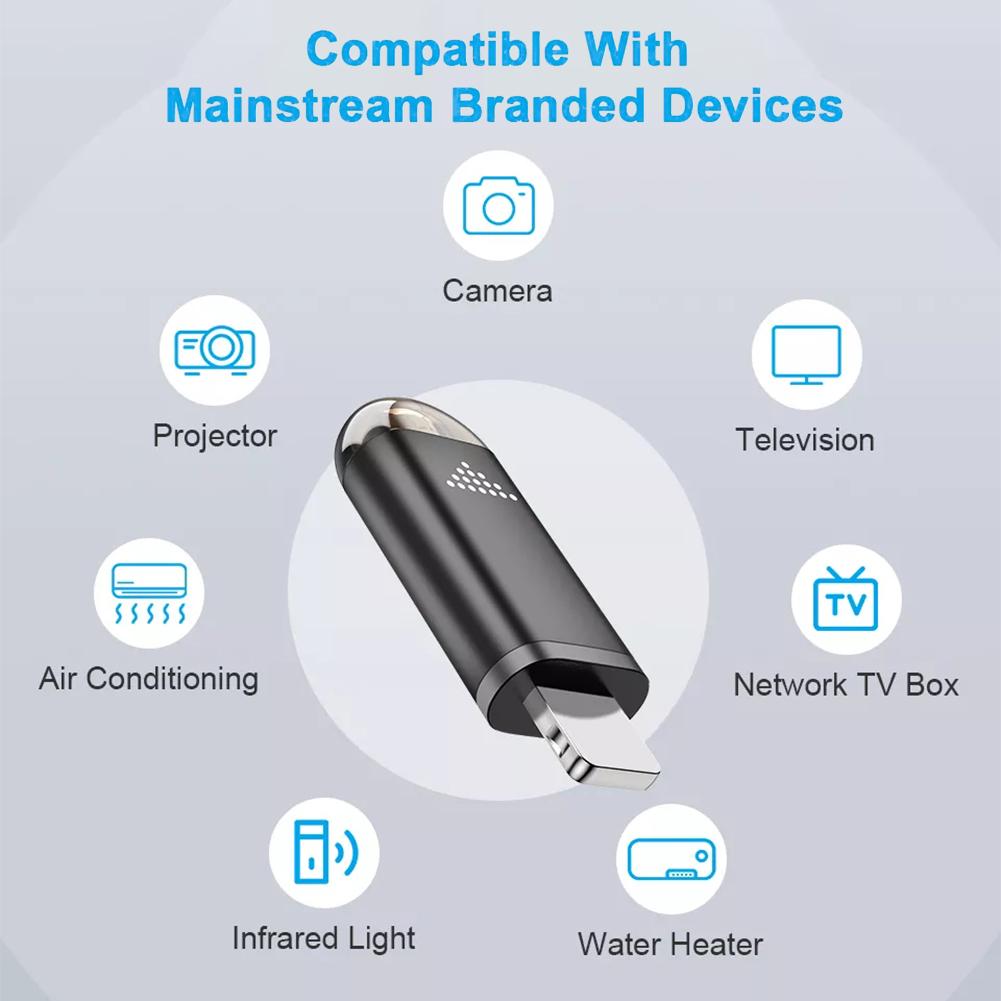 Appliances Wireless Infrared Remote Control Adapter Smart App Control Phone Infrared Transmitter For IPhone Android Phone