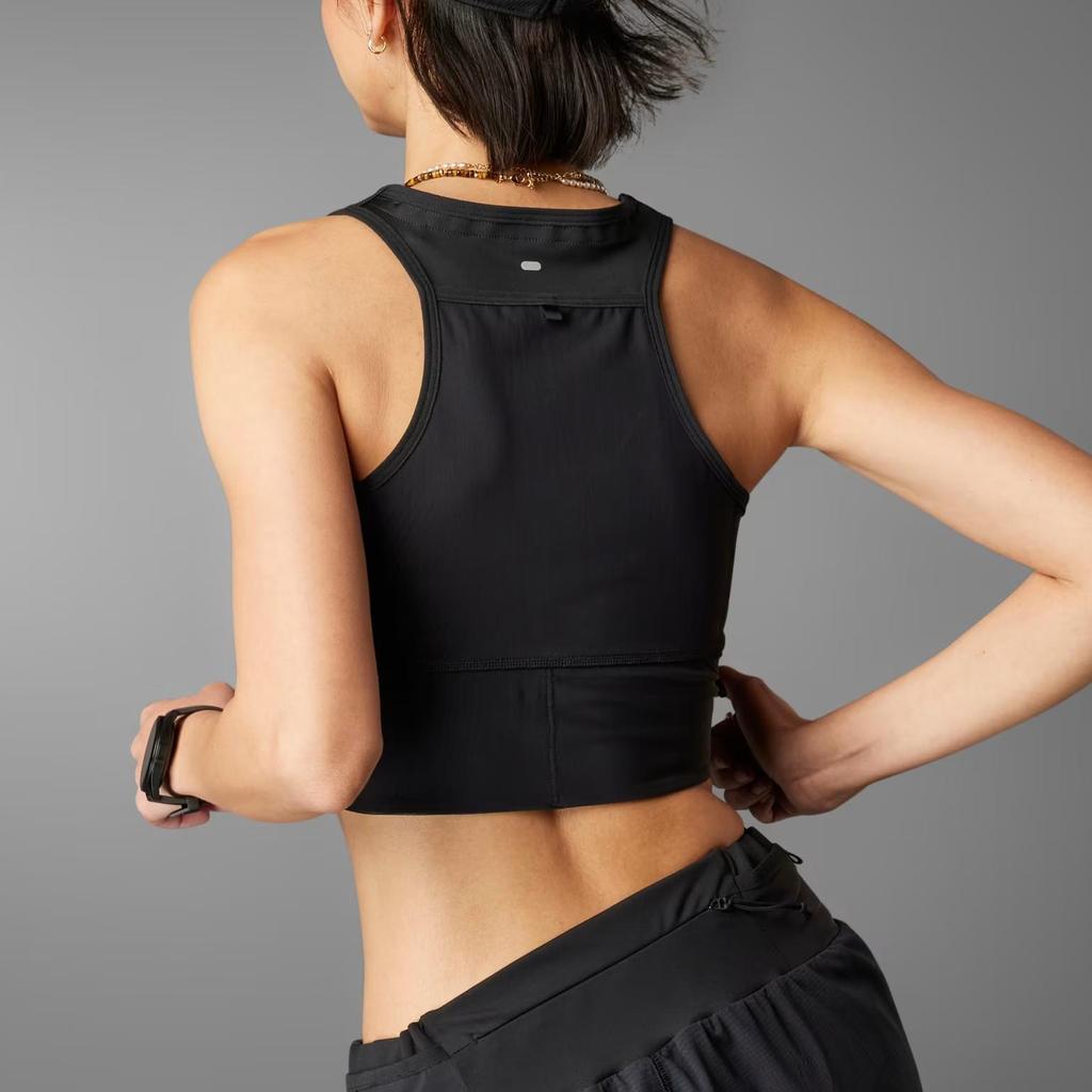 adidas Women's Ultimate HEAT.RDY Crop Top Black IT3458