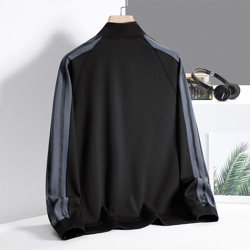 Lapel Jacket Jacket Men's Handsome Jacket Spring and Autumn New Loose Stand Collar Jacket