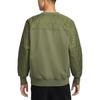 Nike Dri-FIT Standard Issue Fleece Panel Quick-Dry Basketball Crew Neck Sweatshirt Men Sweatshirt Medium-Olive FN2668222