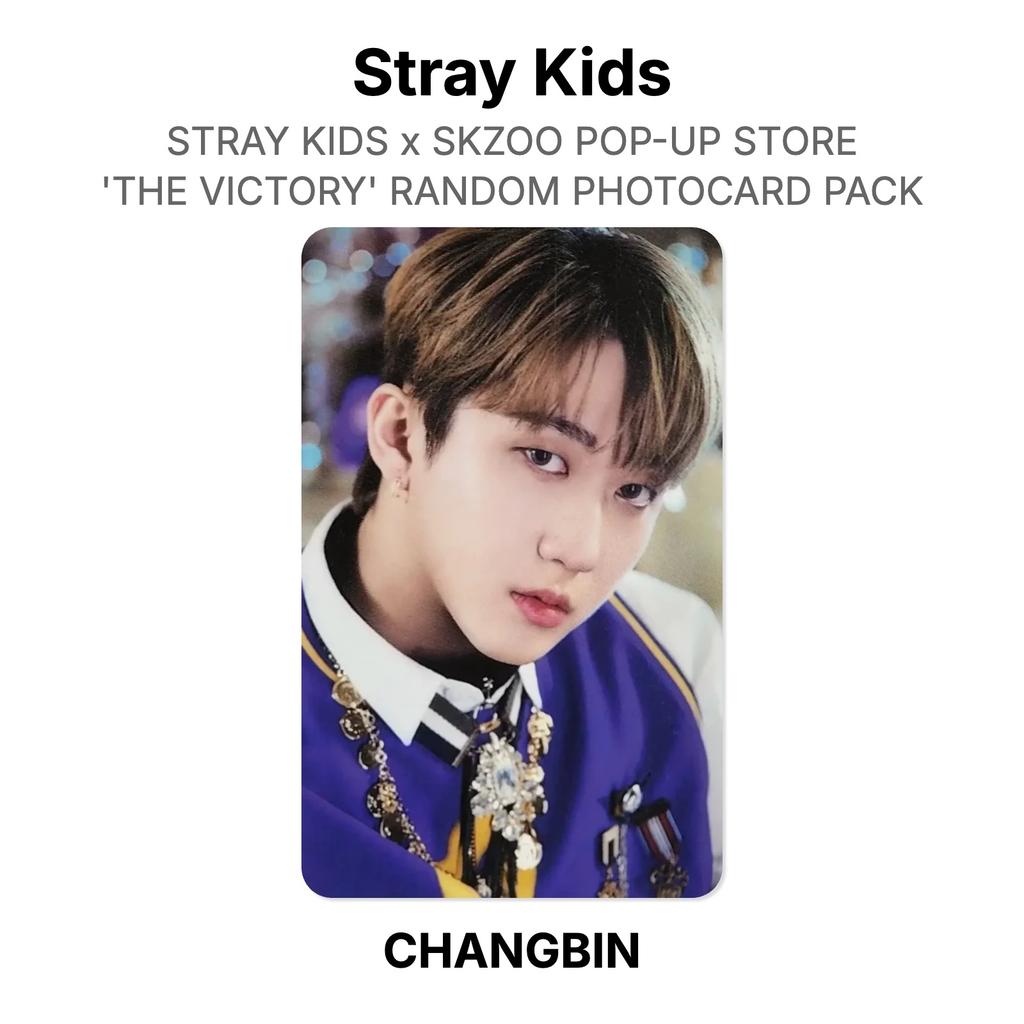 Stray Kids x SKZOO POP-UP STORE 'THE VICTORY' RANDOM PHOTOCARD PACK Official Photocard