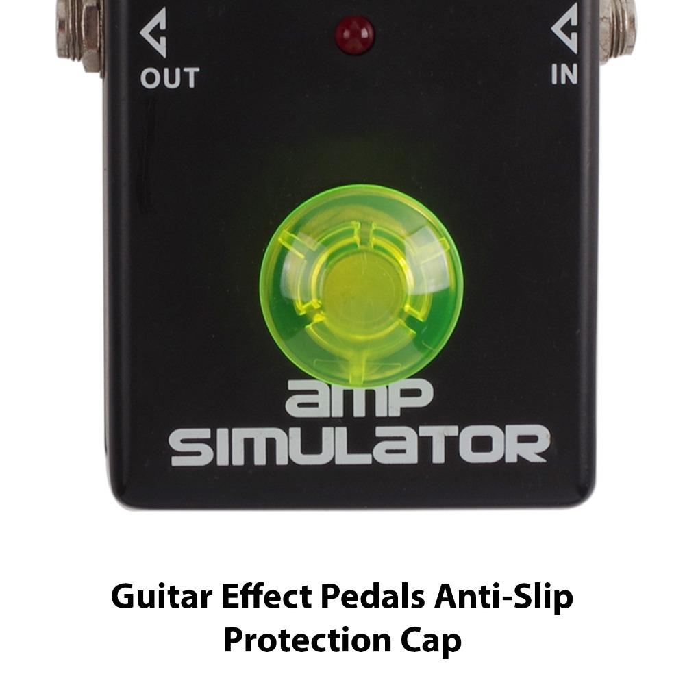 10PCS ABS Effect Pedal Footswitch Toppers Guitar Effect Pedal Foot Switch Electric Guitar 1