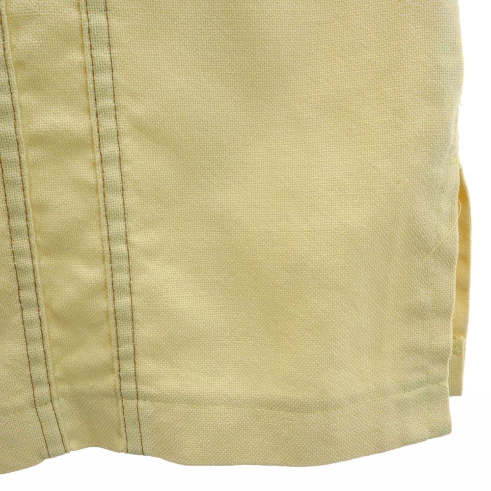 Wrangler 70s vintage Long sleeve Open color Western shirt Yellow Jacket Men's Used