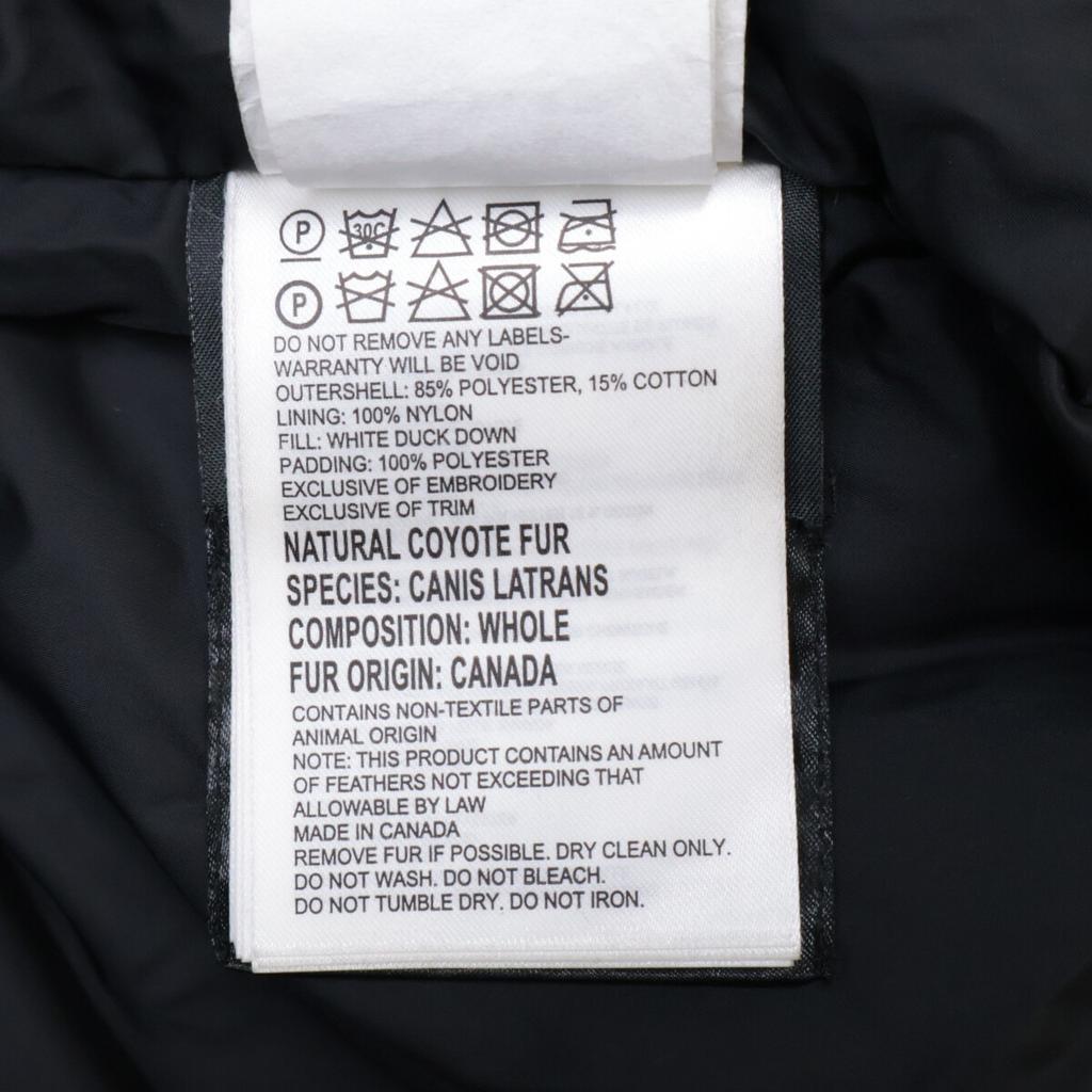 CANADA GOOSE 2300JM R Domestic Regular Brookfield Parka Down Jacket Jacket M blackUsed
