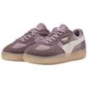 Puma Palermo Classic Retro Suede Casual Slip-Resistant Low-Top Sneakers Women sneakers Purple White 403348-01