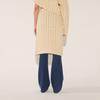 Soltipebeul Fisher Slit Skirt [Cream]