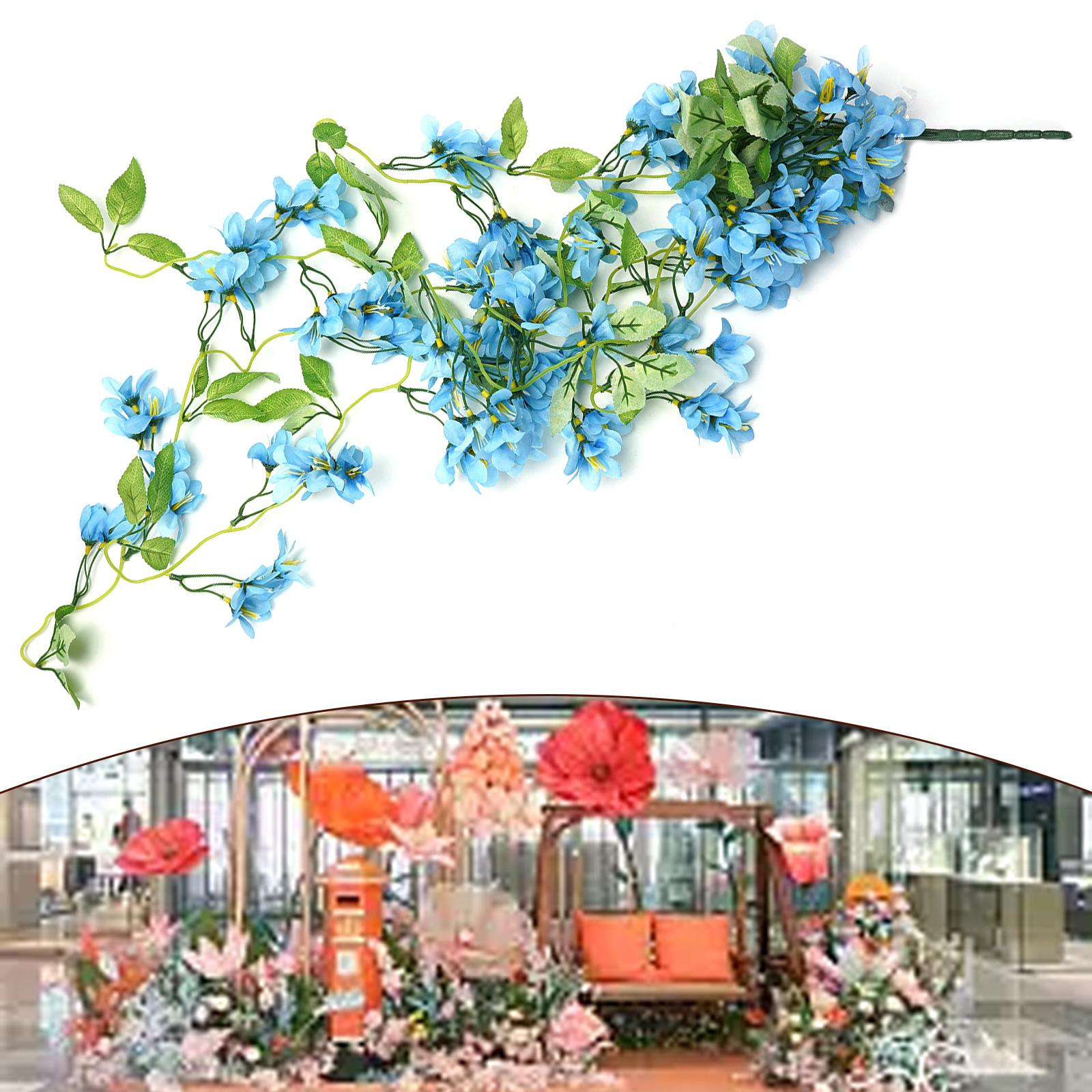 

Искусственная висячая лоза DIY Декор Поддельная ипомея