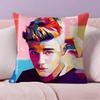 Cool Singer J-Justin B-Bieber Pillow Case Ultra Soft Skin Friendly Fabric Cloud Like Comfort & Concealed Zipper