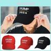 Cap 2024 Trump American Flag Baseball Pop Embroidery Presidential