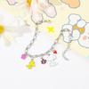 Snoopy Hand Chain Cartoon Jewelry With Zinc Alloy Pendant For Gift Sale Events