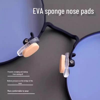 Super Soft Adhesive Eyeglass Nose Pads - Anti-Slip, Decompression Sponge Patches