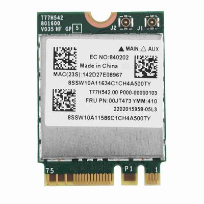 Dvoupásmová síťová karta 433 Mpbs NGFF M2 Wireless WIFI Card 802.11AC pro Lenovo