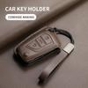 Leather Car Key Case Cover Fob For Toyota Rav4 Levin Camry Reiz Highlander Corolla Yaris Verso Avensis Aygo Car Remote Key Shell