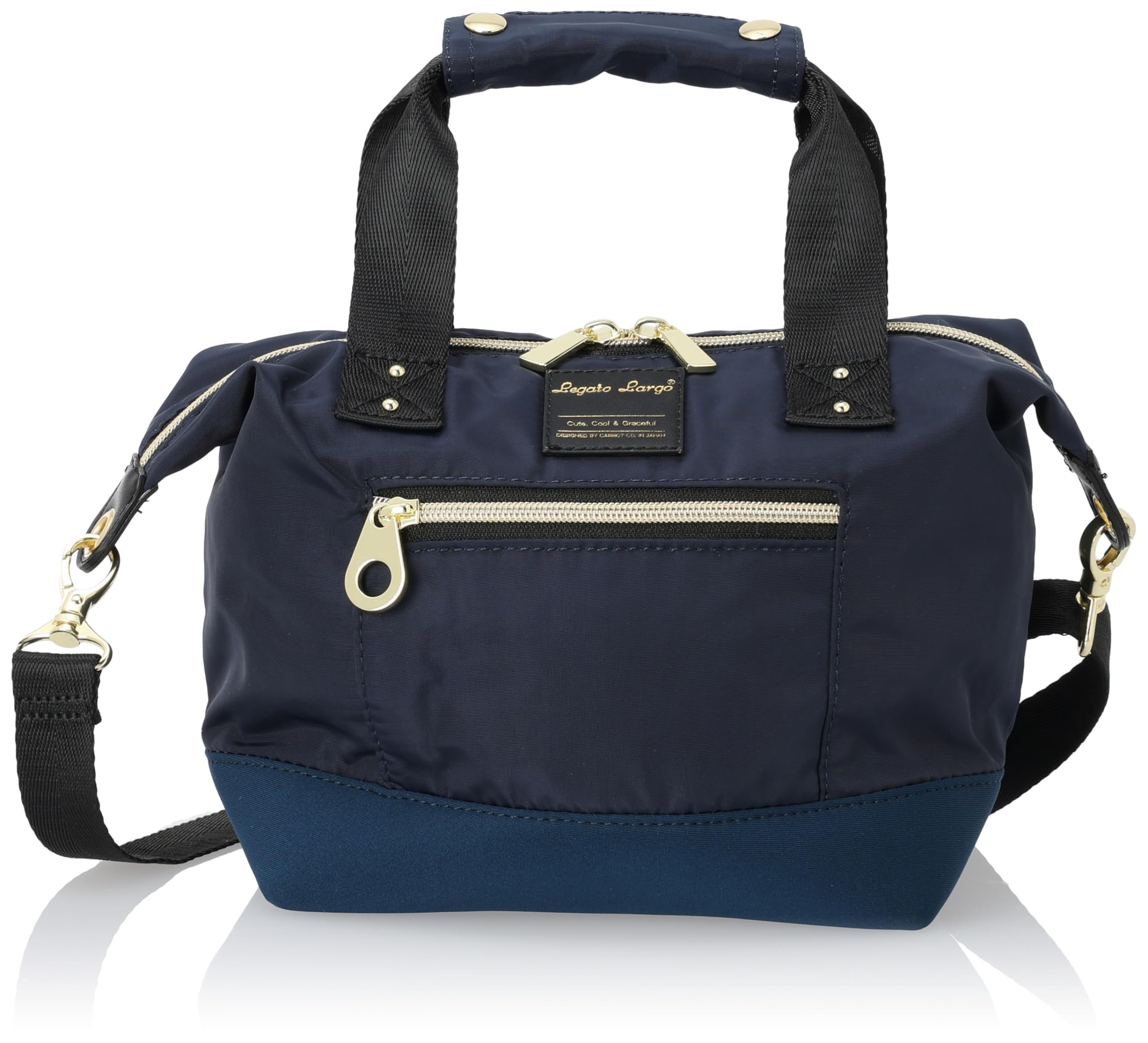 

2WAY Shoulder Bag Casual Polyester NV [Legato Largo] LH-V0182 Women s