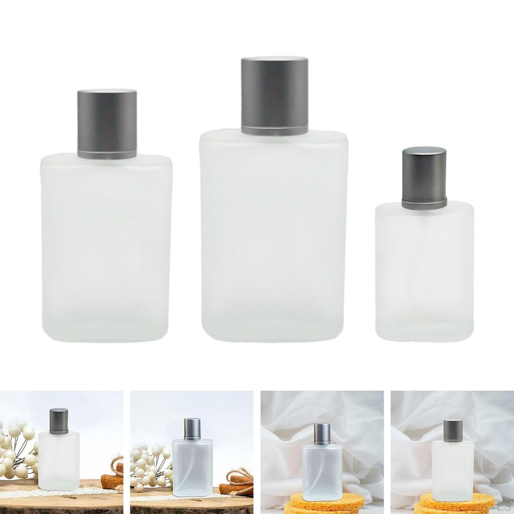 Perfume Bottles Refillable Glass Travel Bottle, Empty, Small Sample Container for Vacation