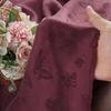 50x145cm Butterfly Jacquard Cotton Linen Fabric for Diy Sewing Dress Shirt Skirt Pants Clothing Vintage Summer Cloth