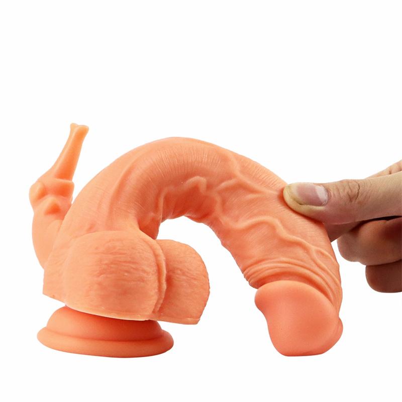 G-spot Stimulation Sex Toys Masturbation Device Female Dildo Penis Double Silicone Dildo