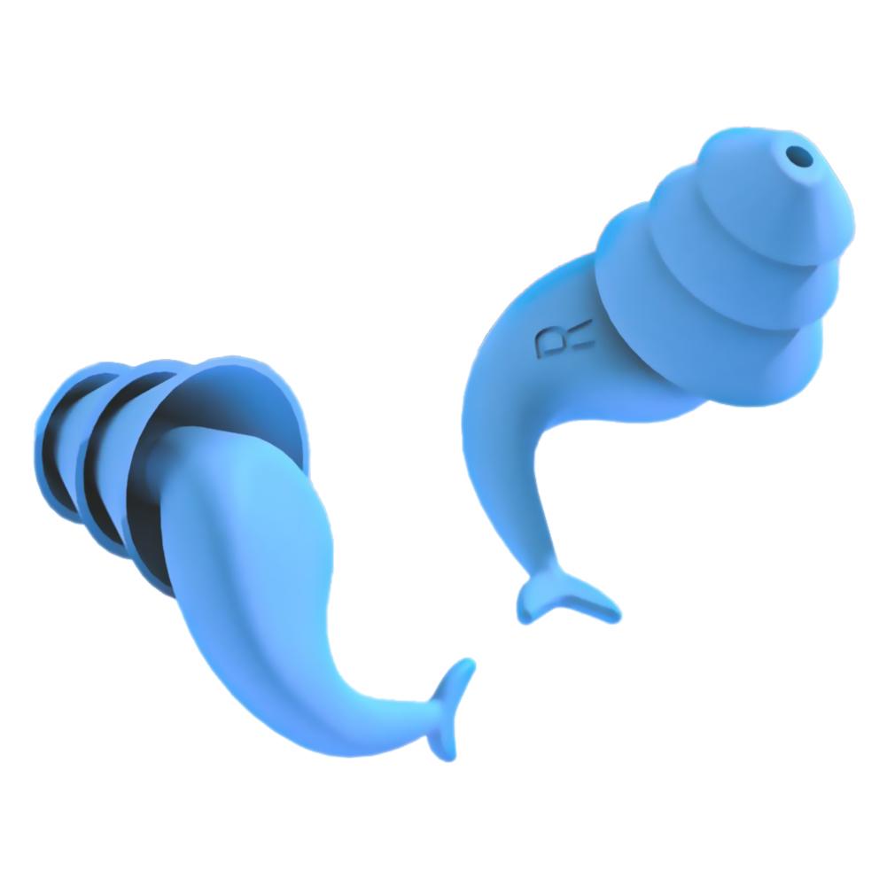 

FE# 3 слоя протектора для ушей Мягкие силиконовые беруши для сна Портативные для путешествий H Black