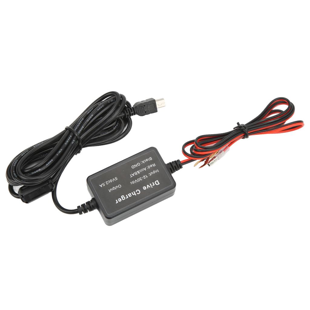 Dash Cam Hardwire Kit 12V?30V to 5V Low Voltage Protection Dash Camera Power Cord Hardwiring Set