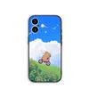 Cartoon Capybara CutePhone Cover Case for Apple iPhone 16 15 14 Plus 13 12 Mini 17 Pro Max + ProMax 16E Air 16+ Casing