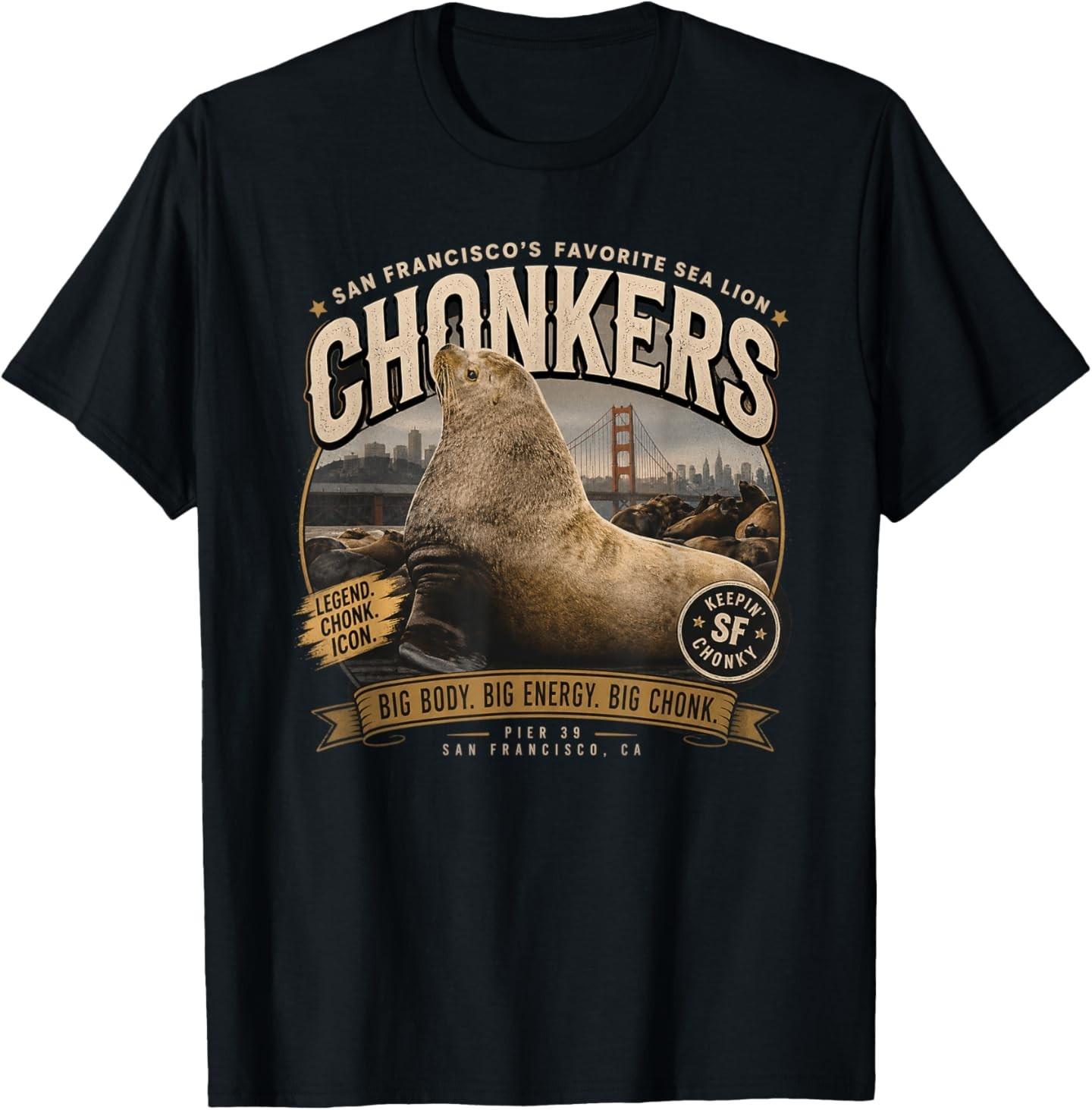Chonkers the Sea Lion T-Shirt S
