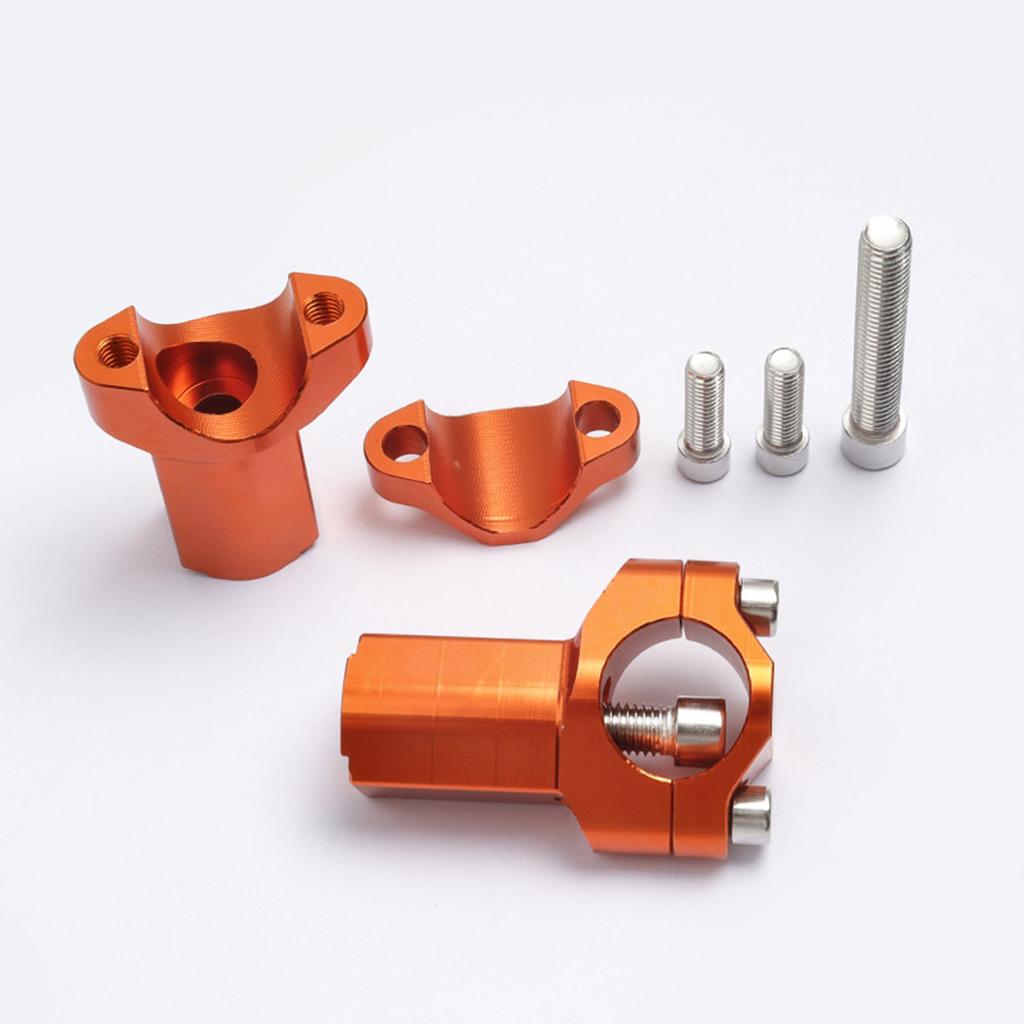 Anodized Aluminum Handlebar Mounts For Motorcycles 125 530 SXF 2016 Easy Installation Glossy Finish