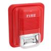 Sound and Light Fire Alarm 12V 24V Built In LED Super Loud Sound Fire Warning Siren for Residential