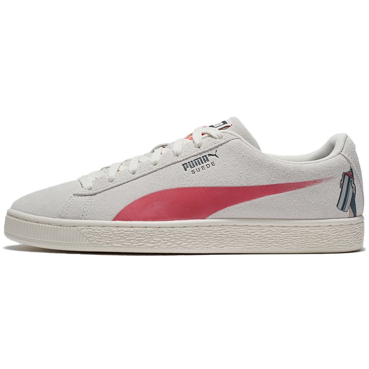 

Puma Suede Spraycan - Кроссовки Pristine Unisex Cream Cherry-Tomato 383396-01 35.5
